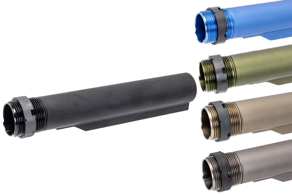 BJ CNC 6 Position Buffer Tube For GBB ( Grey )