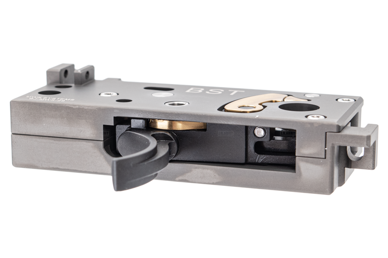 BJ CNC Stainless Steel Adjustable Complete Trigger Box w/ Bolt Catch For Marui TM MWS GBBR Series