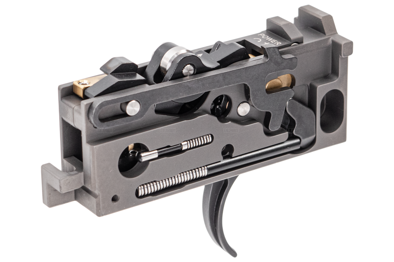 BJ CNC Stainless Steel Adjustable Complete Trigger Box w/ Bolt Catch For Marui TM MWS GBBR Series