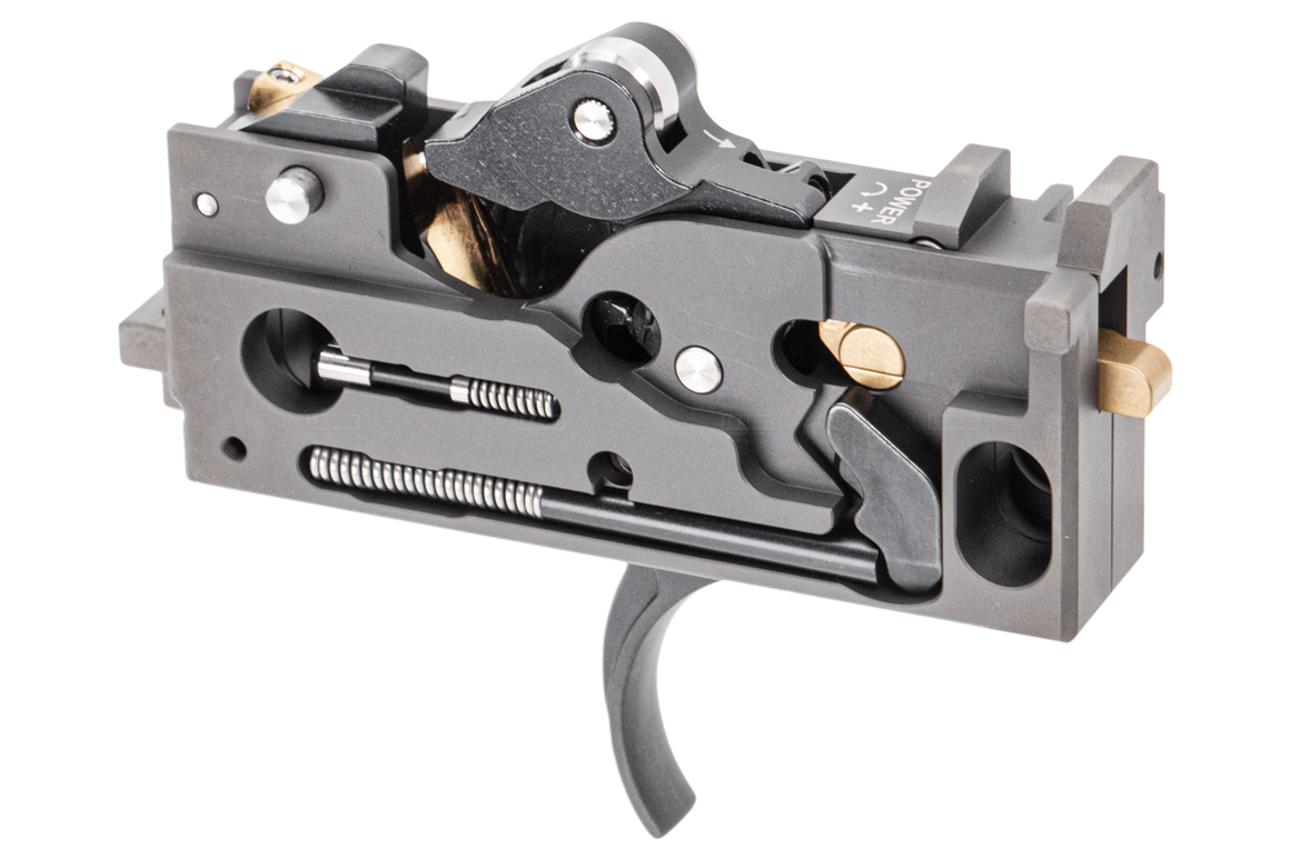 BJ CNC Stainless Steel Adjustable Complete Trigger Box w/ Bolt Catch For Marui TM MWS GBBR Series