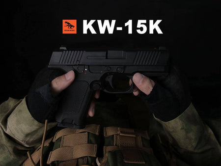 Kizuna Works KW-15K Lebedev PL-15K GBB Pistol ( Black ) ( Style Ver. )