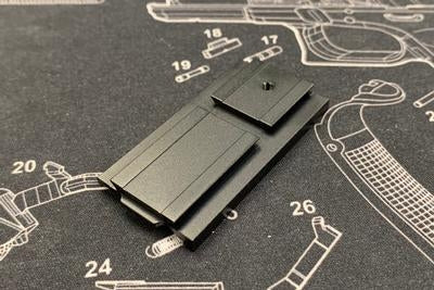 Bomber CNC Aluminum AP-Style Adapter Plate for Bomber / VFC Airsoft MOS Slide