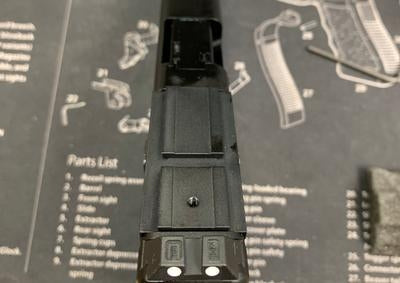 Bomber CNC Aluminum AP-Style Adapter Plate for Bomber / VFC Airsoft MOS Slide