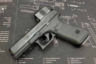 Bomber CNC Aluminum AP-Style Adapter Plate for Bomber / VFC Airsoft MOS Slide