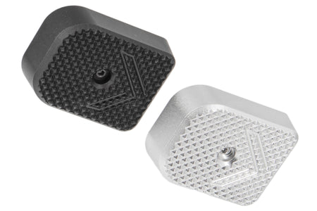 Bomber CNC Aluminum P320 Magazine Basepad for SIG AIR / VFC P320 M17 M18 GBB Magazine ( Black / Sliver )-Silver