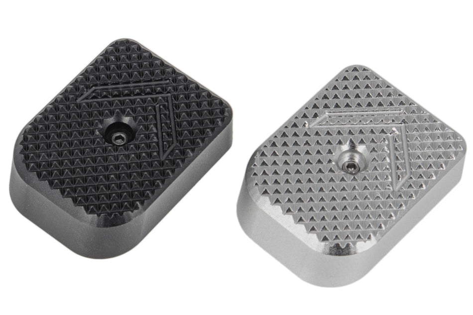 Bomber CNC Aluminum P320 Magazine Basepad for SIG AIR / VFC P320 M17 M18 GBB Magazine ( Black / Sliver )-Silver