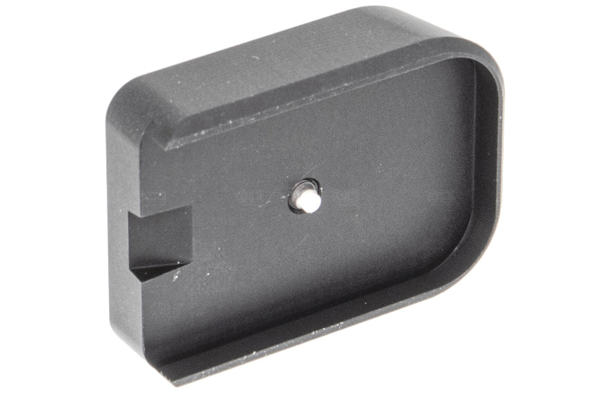 Bomber CNC Aluminum P320 Magazine Basepad for SIG AIR / VFC P320 M17 M18 GBB Magazine ( Black / Sliver )-Silver