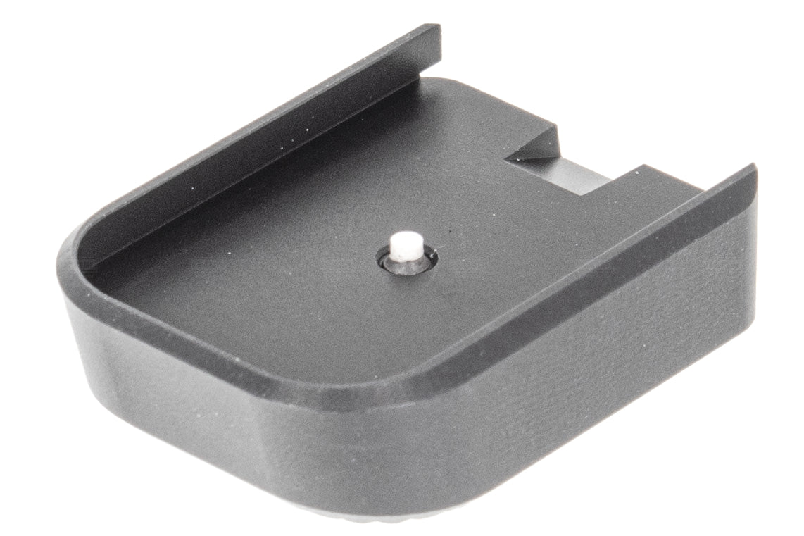 Bomber CNC Aluminum P320 Magazine Basepad for SIG AIR / VFC P320 M17 M18 GBB Magazine ( Black / Sliver )-Silver