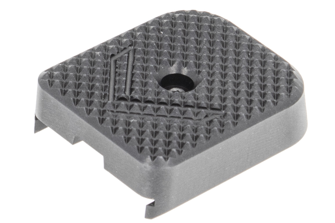 Bomber CNC Aluminum P320 Magazine Basepad for SIG AIR / VFC P320 M17 M18 GBB Magazine ( Black / Sliver )-Silver