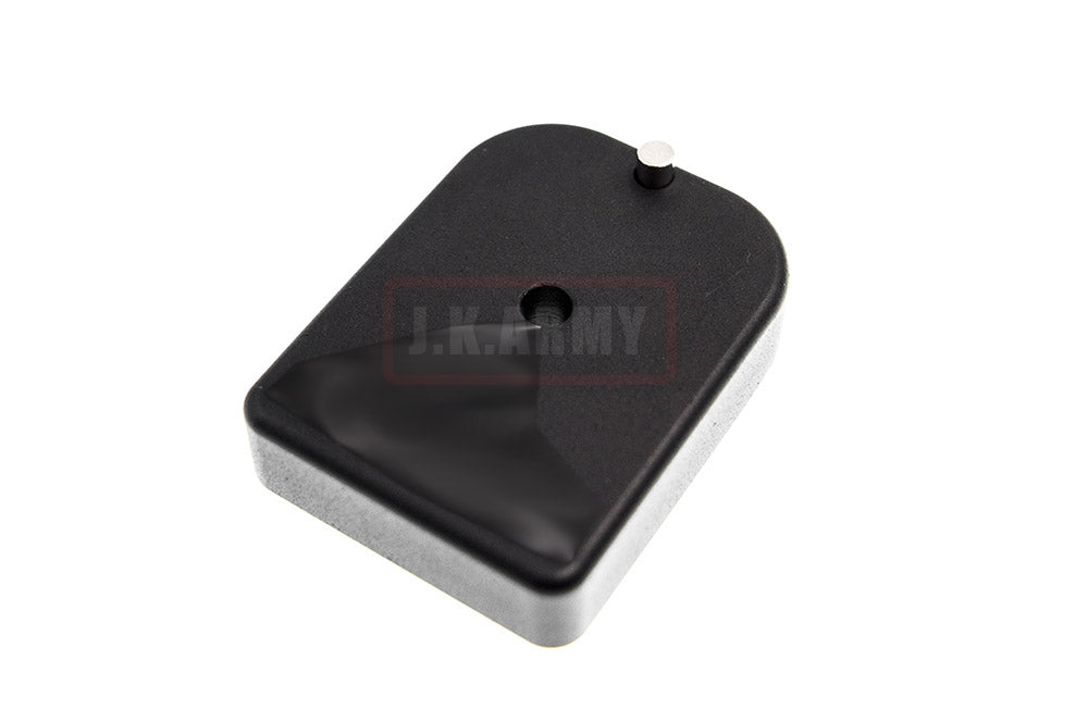 Bomber CNC Aluminum TT Style( Functional ) Magazine Pad Extension for Marui Hicapa GBB Magazine ( Black )