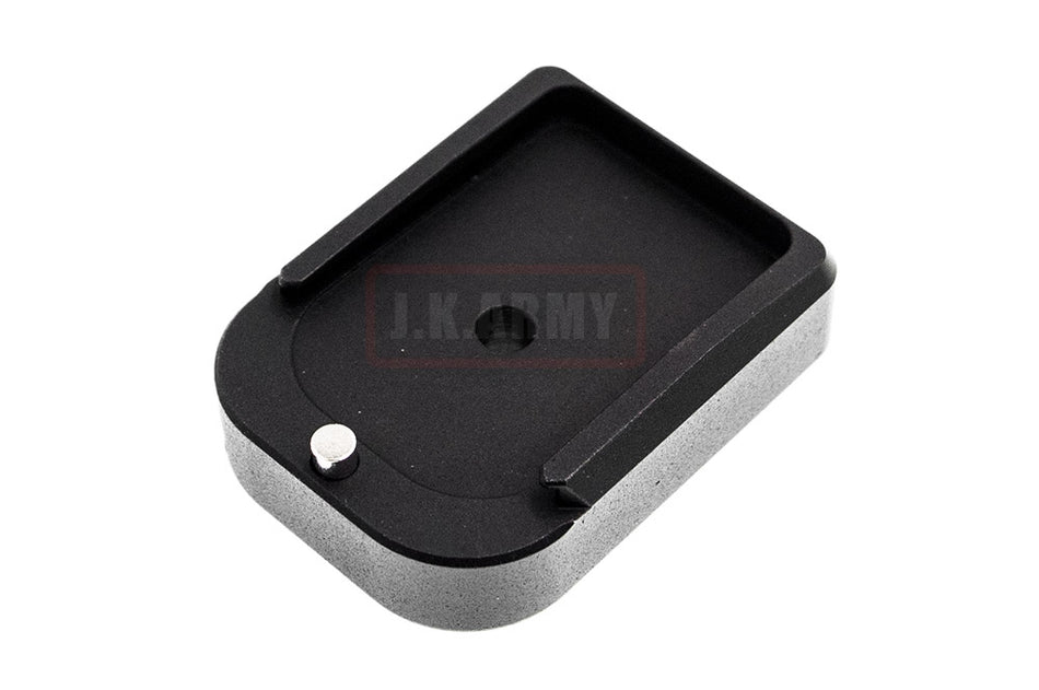 Bomber CNC Aluminum TT Style( Functional ) Magazine Pad Extension for Marui Hicapa GBB Magazine ( Black )
