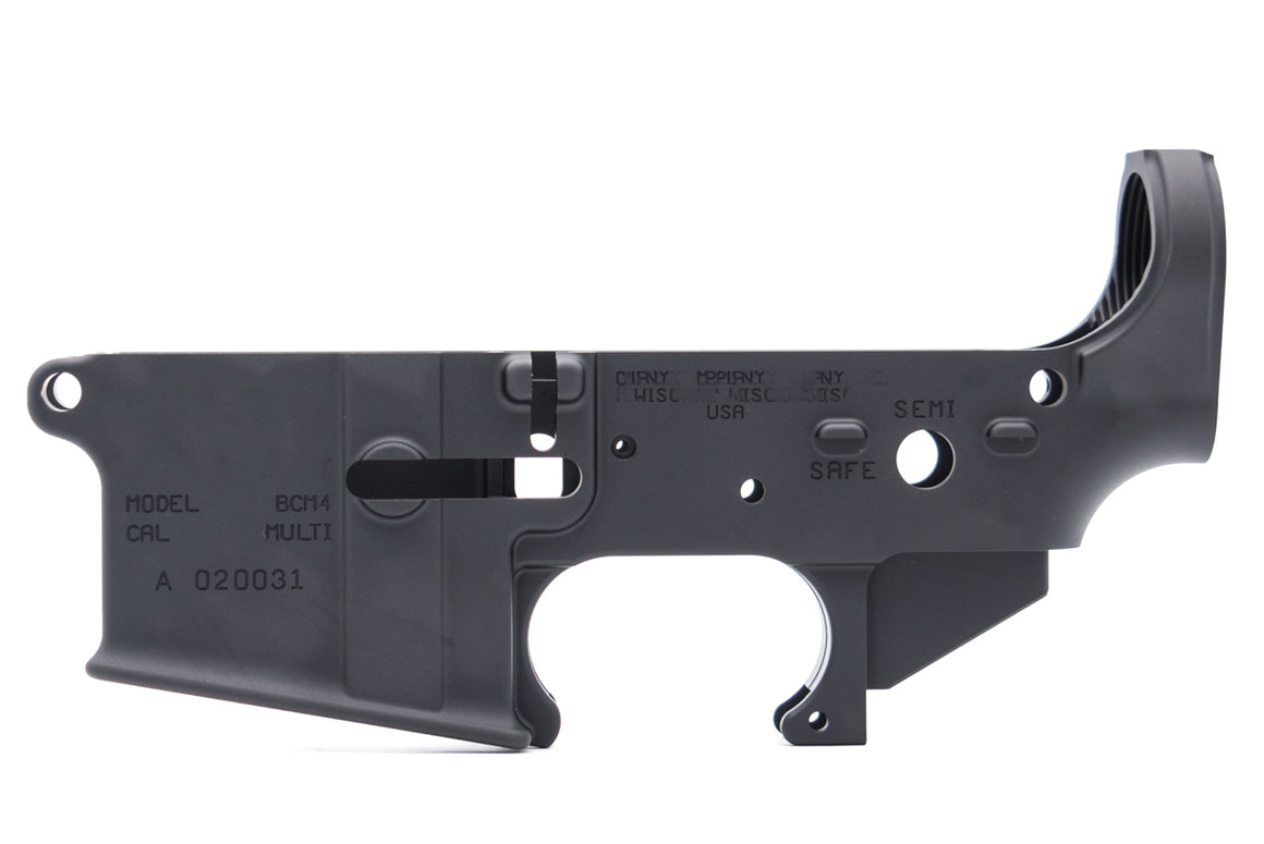 Bomber CNC Ai BC* Style Lower Receiver for Marui TM MWS GBB ( Black ) ( Nova )
