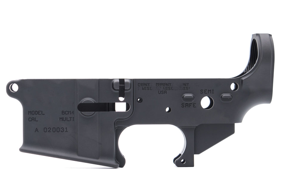 Bomber CNC Ai BC* Style Lower Receiver for Marui TM MWS GBB ( Black ) ( Nova )