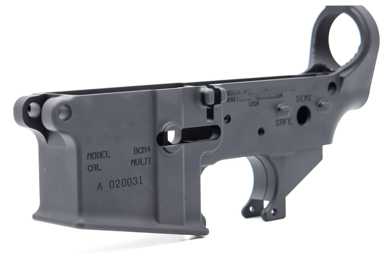 Bomber CNC Ai BC* Style Lower Receiver for Marui TM MWS GBB ( Black ) ( Nova )