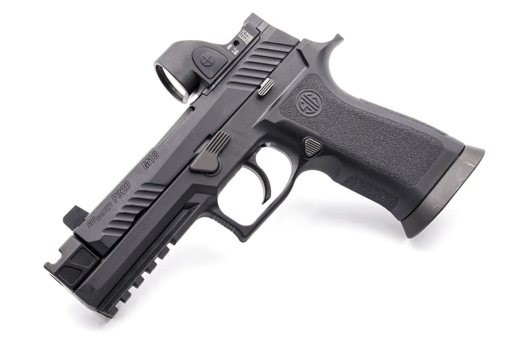 Bomber PM Style M18 Comp CNC Steel Outer Barrel w/ Comp for SIG / VFC P320 M17 M18 GBBP Series-Dark Earth ( DE )