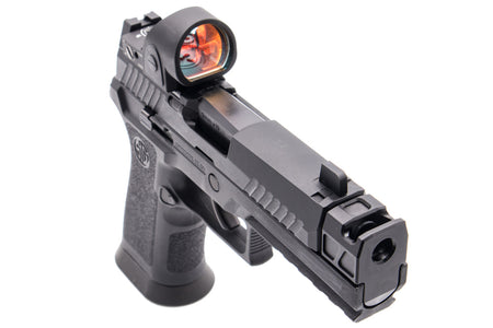 Bomber PM Style M18 Comp CNC Steel Outer Barrel w/ Comp for SIG / VFC P320 M17 M18 GBBP Series-Dark Earth ( DE )