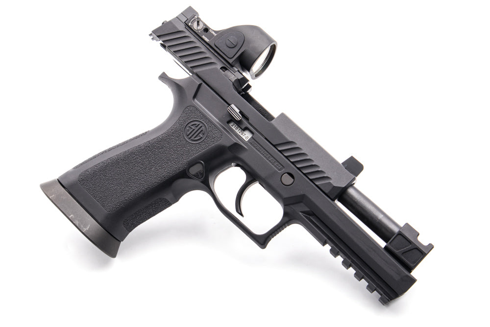 Bomber PM Style M18 Comp CNC Steel Outer Barrel w/ Comp for SIG / VFC P320 M17 M18 GBBP Series-Dark Earth ( DE )