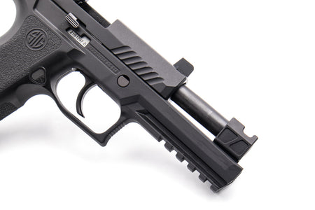 Bomber PM Style M18 Comp CNC Steel Outer Barrel w/ Comp for SIG / VFC P320 M17 M18 GBBP Series-Dark Earth ( DE )