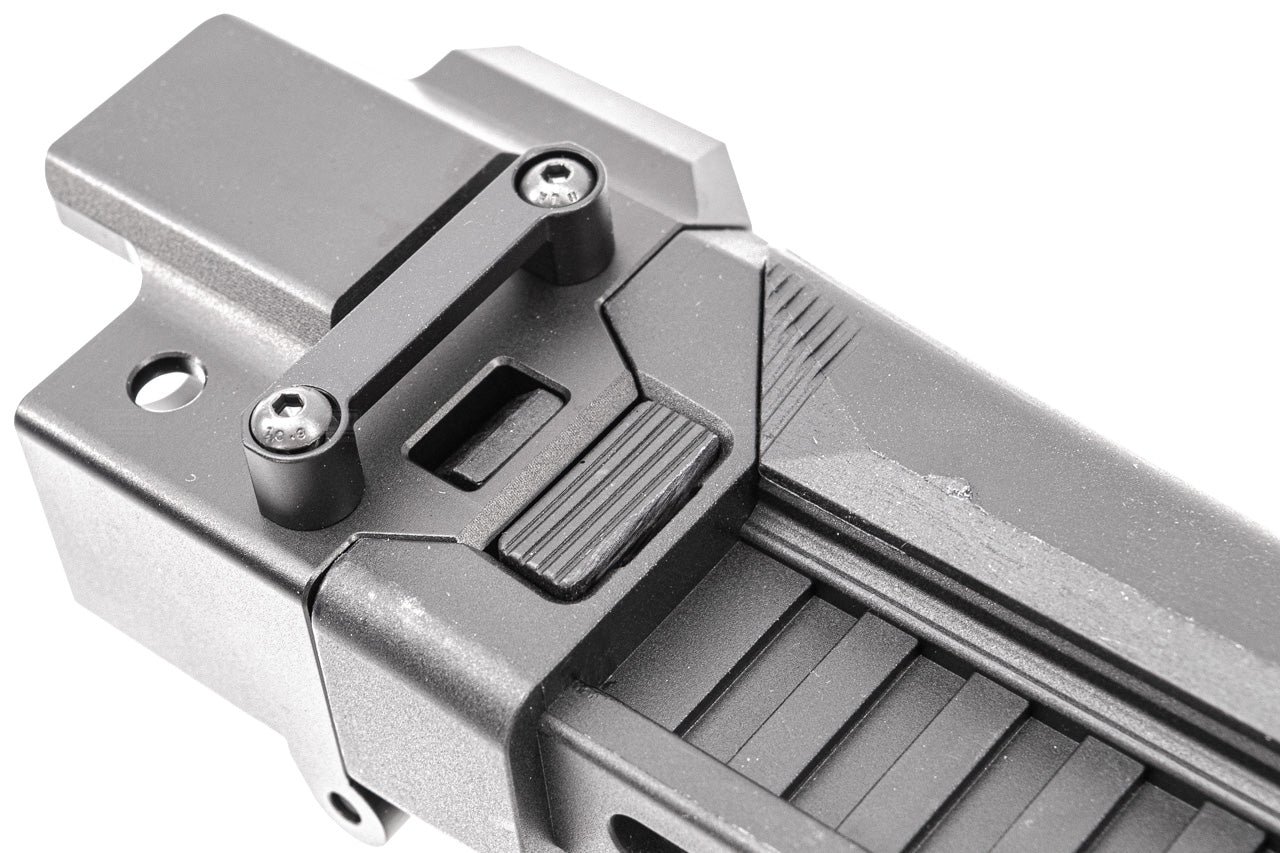 Bow Master GMF Folding Stock For UMAREX / VFC HK53 MP5 GBB & Marui TM MP5A5 Next Gen AEG Series ( Masada Style Multi-Adjustable )