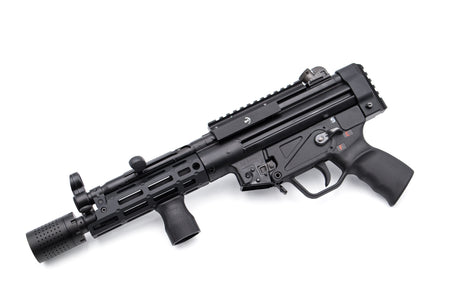 Bow Master x GMF Picatinny Rail M1913 20mm Stock Adapter for UMAREX / VFC HK53 MP5A5 GBB & Marui TM MP5A5 Next Gen AEG Series ( Type B )