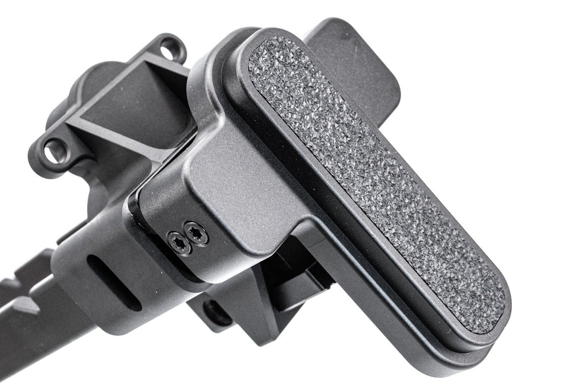 Bow Master x GMF 5 Position Buttstock & Picatinny Rail M1913 20mm Stock Adapter for UMAREX / VFC HK53 MP5 GBB Series & TM MP5A5 Next Gen AEG Series