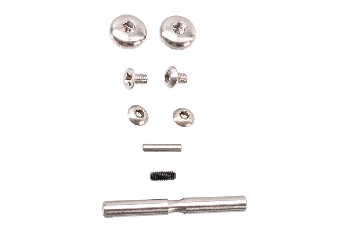 Bomber CNC Aluminum INF Style Compact Grip For Marui TM Hi-Capa GBBP Series -Silver