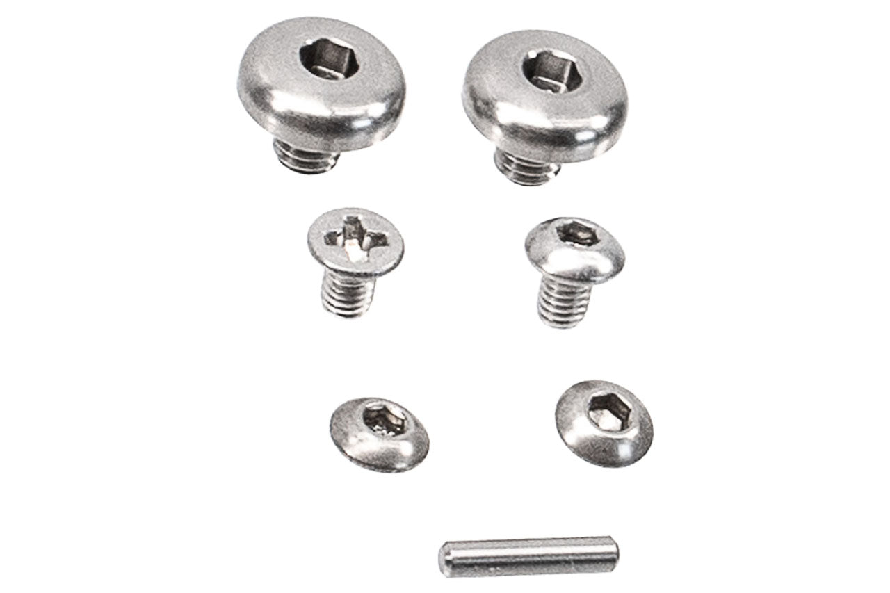 Bomber CNC Aluminium INF Style Grip ( Type D ) For TM Hi-Capa GBBP Airsoft Series-Silver