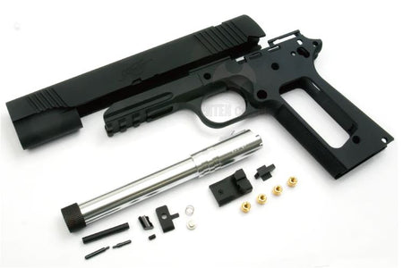 Bomber CNC Aluminum Slide & Frame " Kim TLE / RL II ( TFS ) " Kit for Toyko Marrui TM 1911 Airsoft Series ( Black ) ( TM-GMK-064-BK )