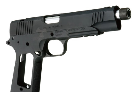 Bomber CNC Aluminum Slide & Frame " Kim TLE / RL II ( TFS ) " Kit for Toyko Marrui TM 1911 Airsoft Series ( Black ) ( TM-GMK-064-BK )