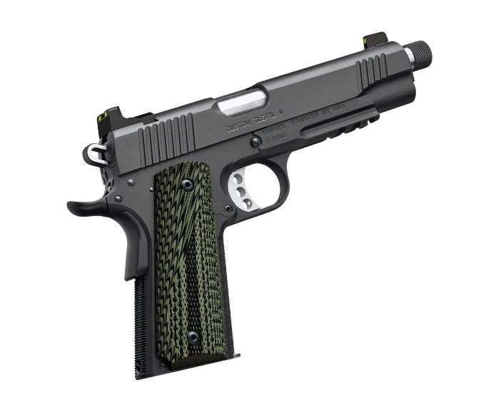 Bomber CNC Aluminum Slide & Frame " Kim TLE / RL II ( TFS ) " Kit for Toyko Marrui TM 1911 Airsoft Series ( Black ) ( TM-GMK-064-BK )