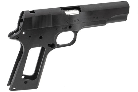 Bomber C Style S70 CNC Aluminum Slide & Frame Kit for Toyko Marrui TM 1911 Airsoft Series ( Large Letter Version Black ) ( TM-GMK-062-BK )