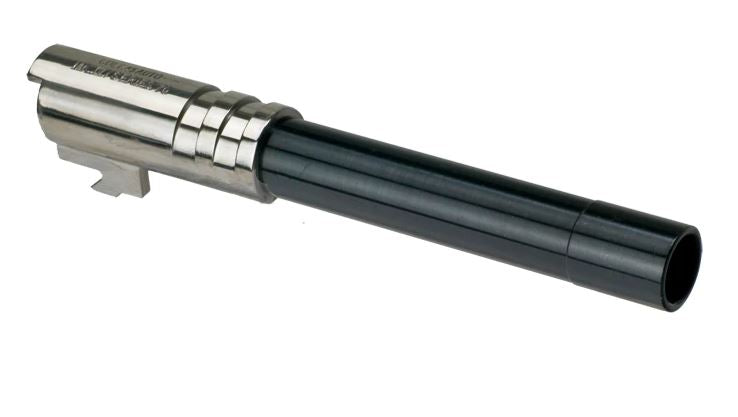 Bomber C Style S70 CNC Aluminum Slide & Frame Kit for Toyko Marrui TM 1911 Airsoft Series ( Large Letter Version Black ) ( TM-GMK-062-BK )