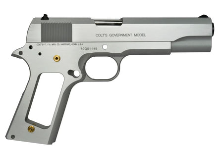 Bomber C Style S70 CNC Aluminum Slide & Frame Kit for Toyko Marrui TM 1911 Airsoft Series ( Silver ) ( TM-GMK-063-SV )