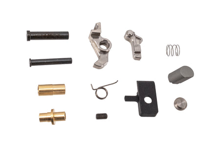 Bomber CNC Aluminum ST* Style P 2011 9mm 4.15" Slide Set For Marui TM Hi-Capa GBBP Series -Titanium Grey