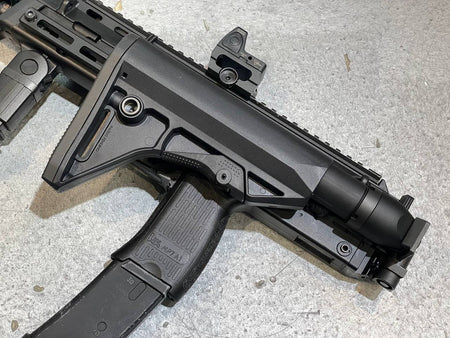 Bow Master M1913 20mm Picatinny Rail Stock Adapter For UMAREX / VFC MP7 GBB