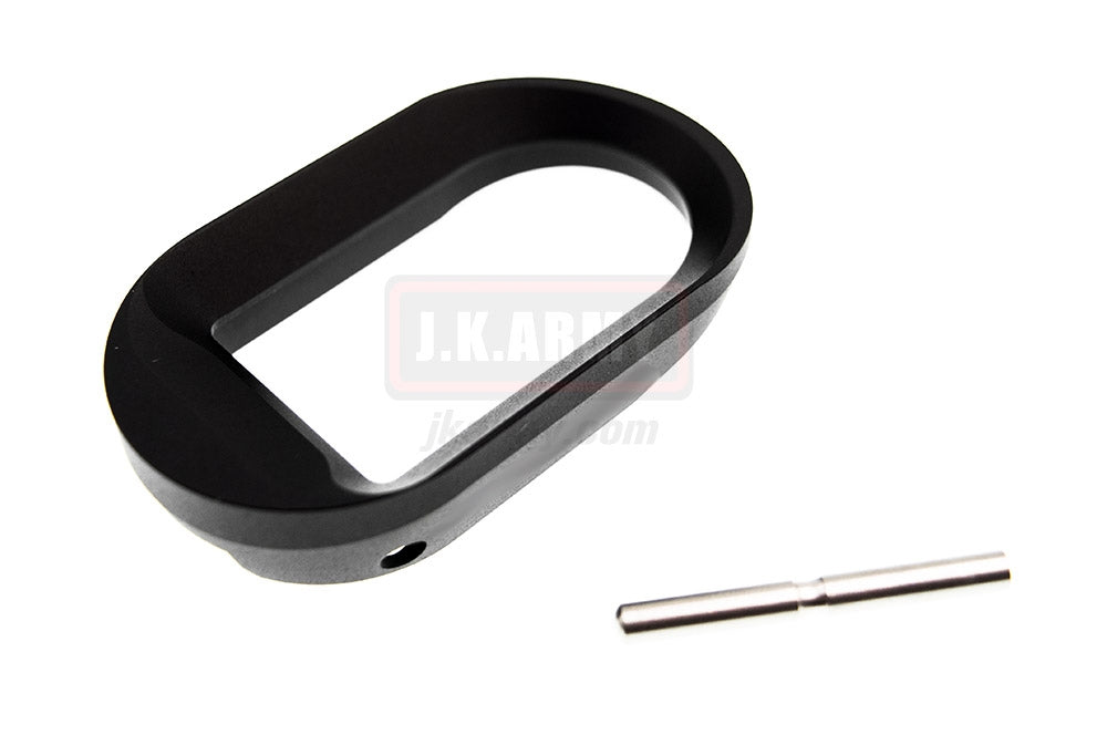 Bomber CNC Aluminum TT Type Magwell for Marui Hi-Capa GBB Series ( Black )