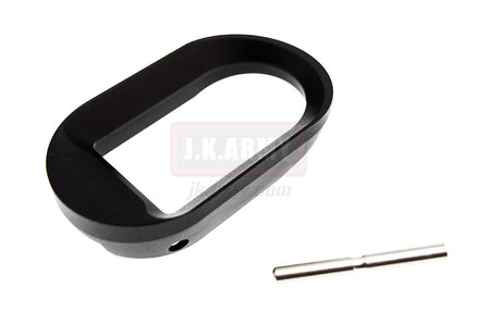 Bomber CNC Aluminum TT Type Magwell for Marui Hi-Capa GBB Series ( Black )