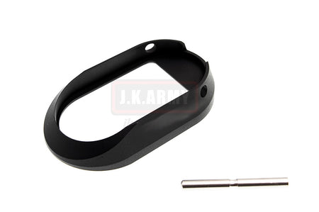 Bomber CNC Aluminum TT Type Magwell for Marui Hi-Capa GBB Series ( Black )
