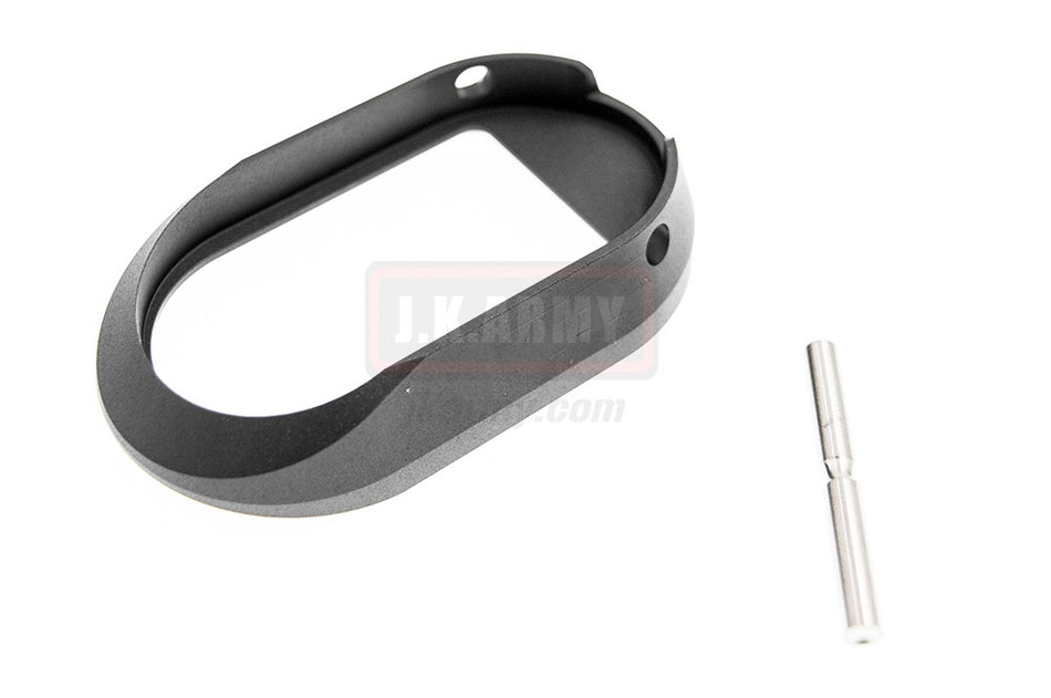 Bomber CNC Aluminum TT Type Magwell for Marui Hi-Capa GBB Series ( Titanium Grey )