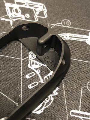 Bomber CNC Aluminum HK Type Tactical Magwell for for Umarex / VFC VP9 GBB Series ( Black )