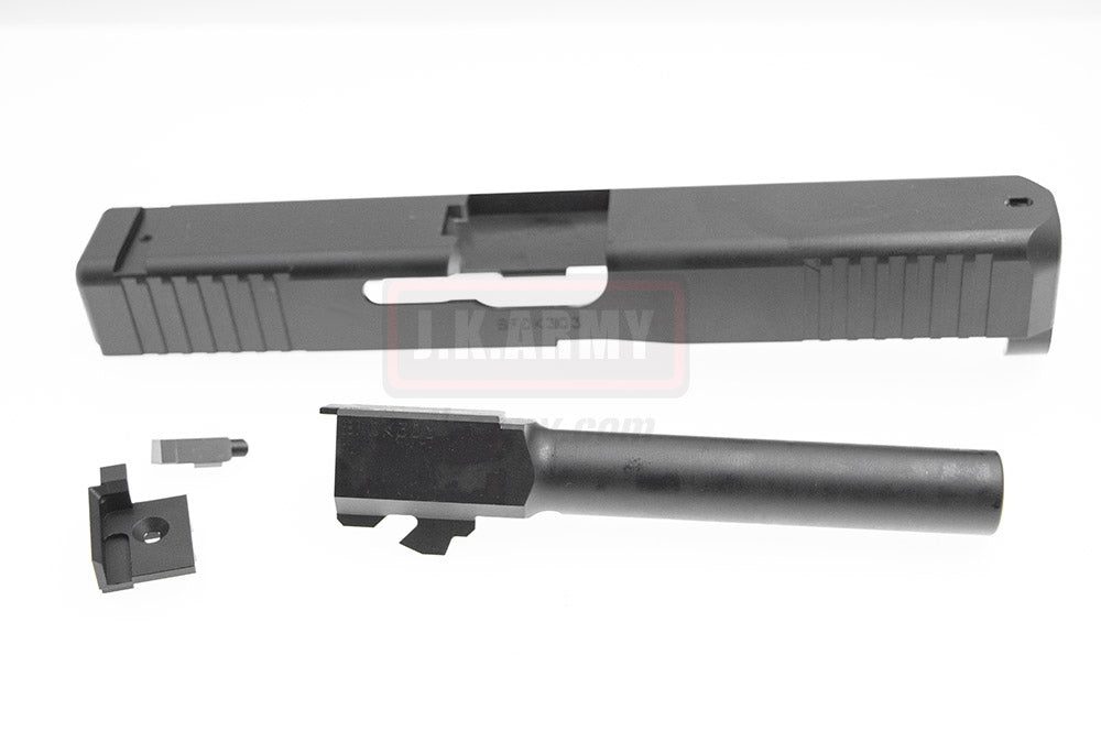 Bomber CNC Steel Model 17 Slide Kit for Umarex / VFC Glock 17 GEN5 GBB ( Black )