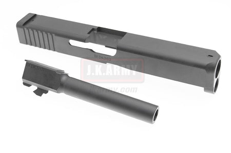 Bomber CNC Steel Model 17 Slide Kit for Umarex / VFC Glock 17 GEN5 GBB ( Black )