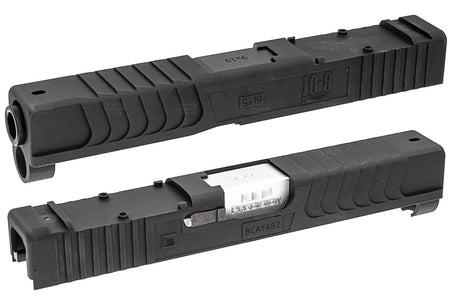 Bomber 10-8 19 RMR Slide Kit KK* Barrel For Tokyo Marui TM G Model 19 Gen4 GBBP Series-Silver