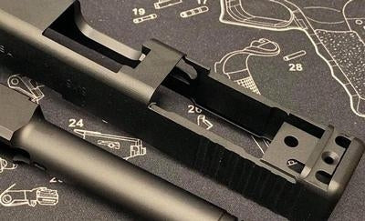 Bomber CNC Aluminum Ver. Model 19 MOS Slide Kit for Umarex / VFC G19 Gen3 GBB Series Limited ( SOCOM - MK27 Mod 2 )