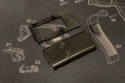 Bomber CNC Aluminum Ver. Model 19 MOS Slide Kit for Umarex / VFC G19 Gen3 GBB Series Limited ( SOCOM - MK27 Mod 2 )