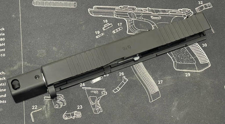 Bomber Roland Special RMR Style 19 RMR Slide Kit KK* Threaded Barrel w/ Comp. For Tokyo Marui TM G Model 19 Gen3 GBBP Series