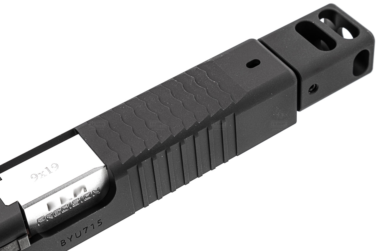 Bomber Roland Special RMR Style 19 RMR Slide Kit KK* Threaded Barrel w/ Comp. For Tokyo Marui TM G Model 19 Gen3 GBBP Series