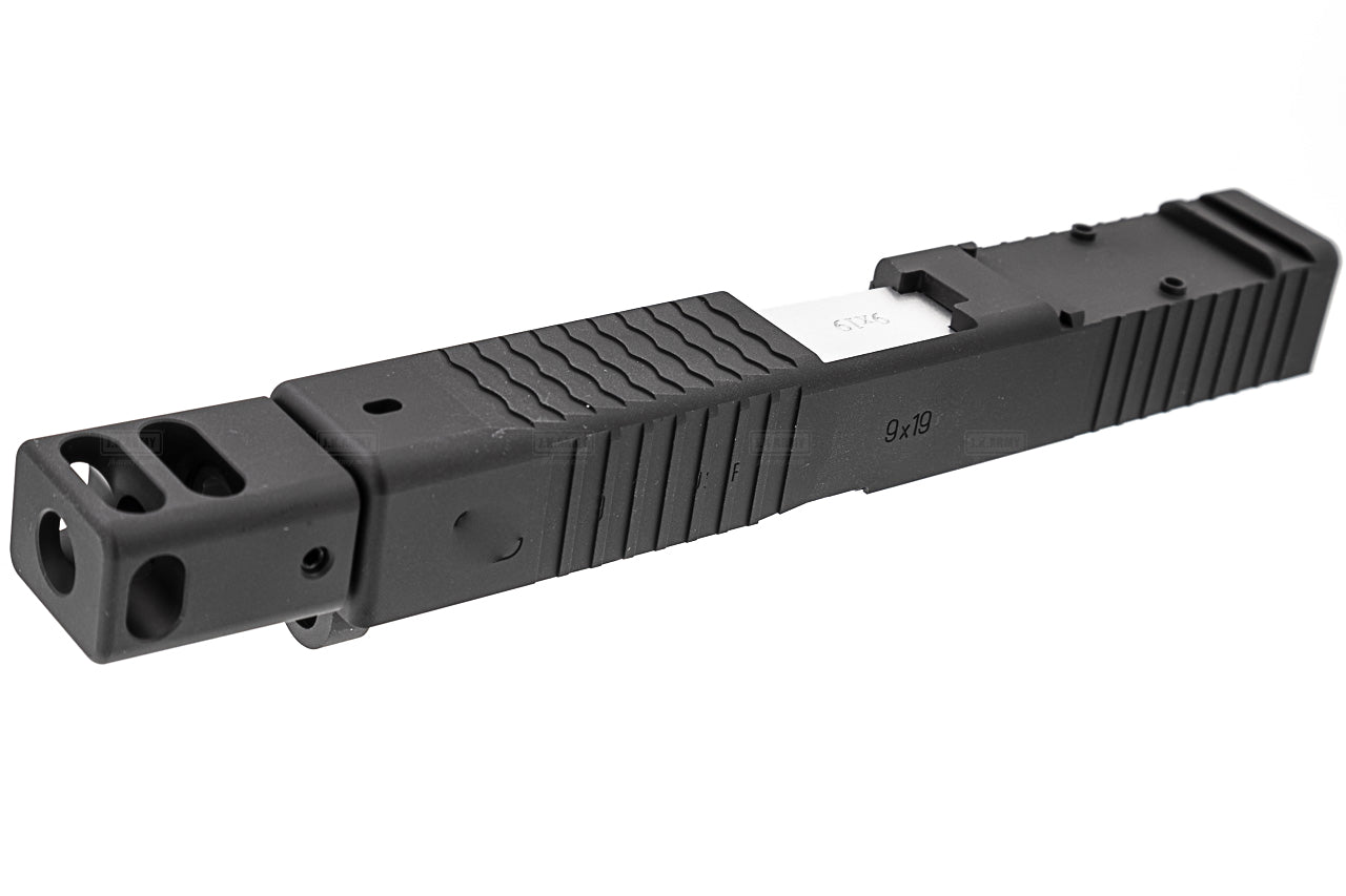 Bomber Roland Special RMR Style 19 RMR Slide Kit KK* Threaded Barrel w/ Comp. For Tokyo Marui TM G Model 19 Gen3 GBBP Series