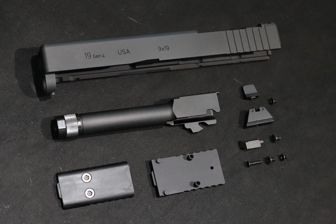 Bomber CNC Aluminum Model 19 MOS Slide Kit for Umarex / VFC G19 Gen4 GBB Series Limited ( SOCOM - MK27 Mod 2 )
