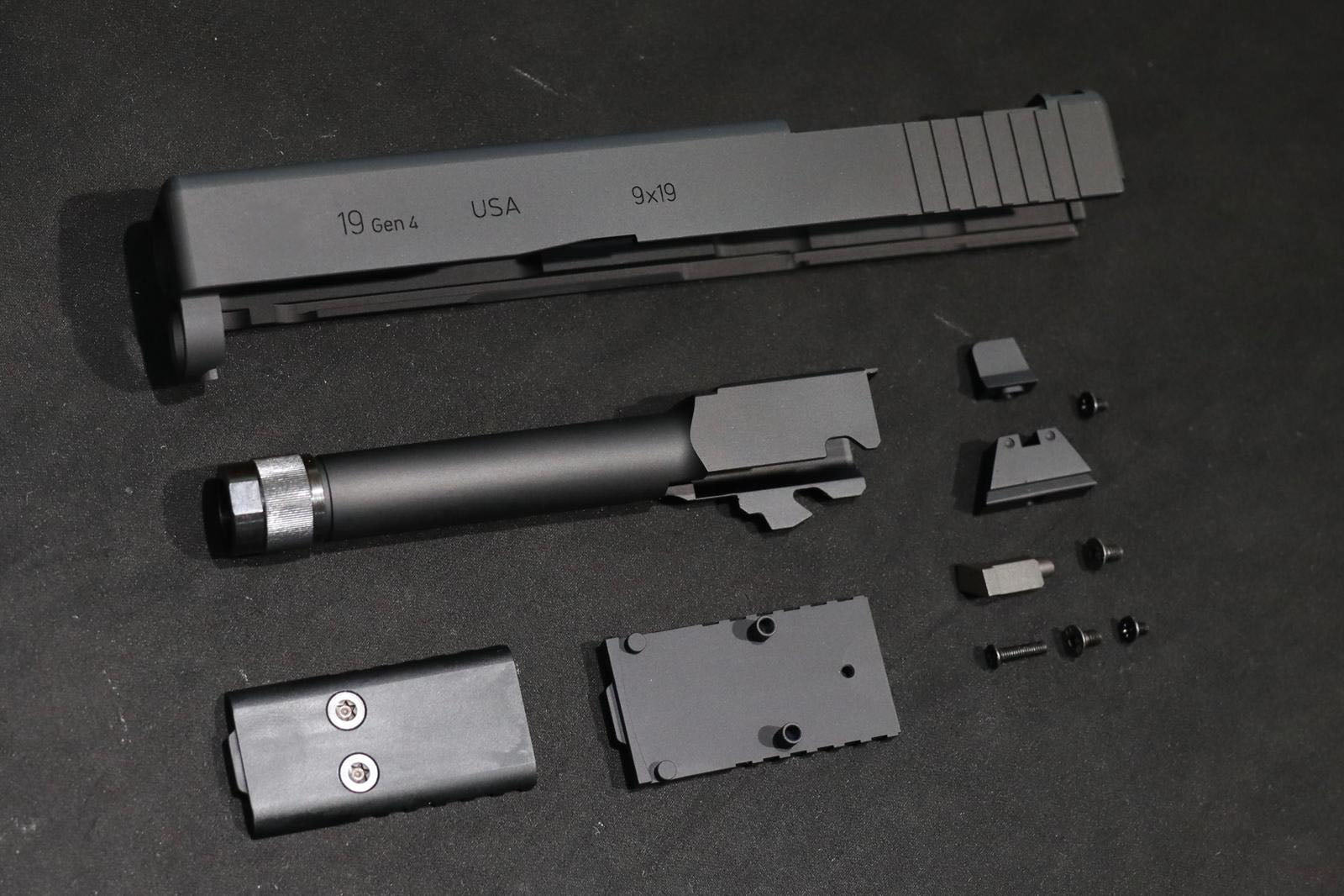 Bomber CNC Aluminum Model 19 MOS Slide Kit for Umarex / VFC G19 Gen4 GBB Series Limited ( SOCOM - MK27 Mod 2 )